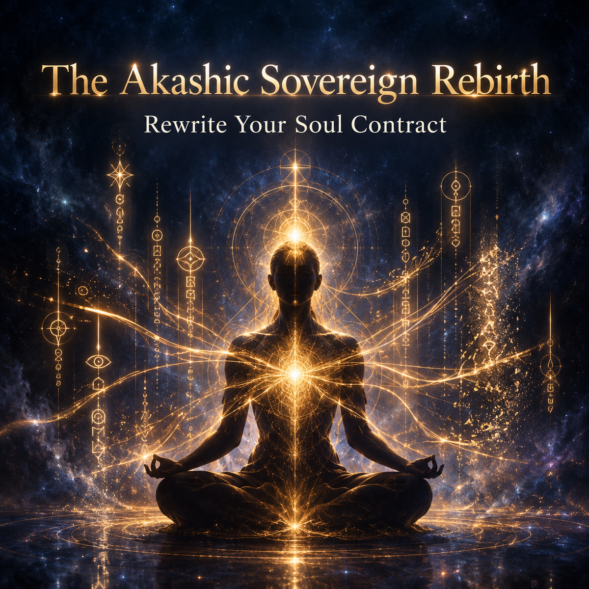 The Akashic Sovereign Rebirth: Rewrite Your Soul Contract & Ascend Beyond Karmic Architecture